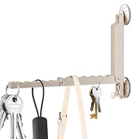 eizliyorum Folding Coat Hooks,Foldable Decorative Hanger | Fold Down Wall Hook for Bathrooms Bedroom Laundry Garage Entryway Mudroom Door Entry