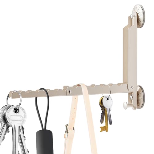 Generico Ganchos de pared para colgar | Perchero decorativo plegable, gancho plegable para ropa, baño, cocina, lavadero, entrada – Perchero para puerta de entrada