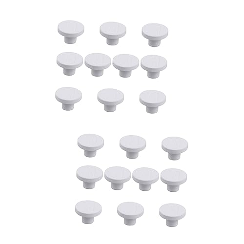 20 Pcs Coral Bracket Base Rack Magnetic Live Sand Plugs Acrylic Coral Rack Fragments Button Ceramics