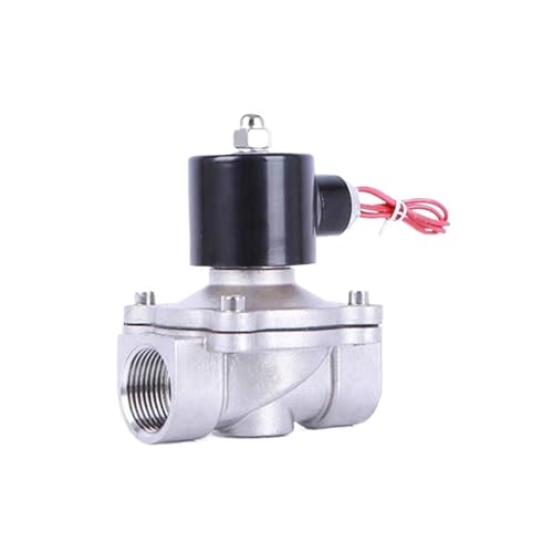 Válvula solenoide 2W250-25 de acero inoxidable de 1 pulgada NPT 220VAC 3