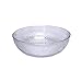 15 Inch Reusable Plastic Hammered Bowls 6 CT