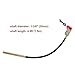 findmall Electric Concrete Vibrator 1300W 110V Hand Held Concrete Vibrator 5Ft Long Cement Vibrarator