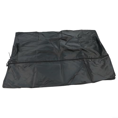 Volakebeing Cubierta de refrigerador 210D impermeable a prueba de polvo para refrigeradores de varios tamaños, protector de almacenamiento para interiores y exteriores, protector de refrigerador fácil