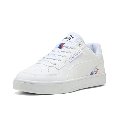 PUMA Mens BMW MMS Caven 2.0 Lace Up Sneakers Shoes Casual - White - Size 10 M2