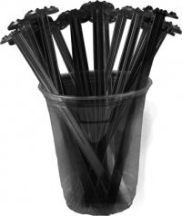 BARCONICMuddler Stirrers - Black (Bag of 50) by Barproducts.com, Inc.