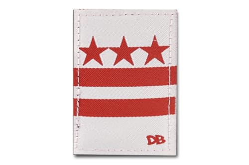 DIME BAGS Interchangeable Patches | Hook and Loop Patches for Backpacks, Caps, Jackets, and Dime Bags Customization (State - Washington Dc)