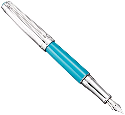 カランダッシュ 万年筆 M 中字 レマン バイカラー 4799-289 ブラック