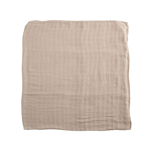 Image of Little Unicorn - Oatmeal Deluxe Swaddle | Single | 100% Rayon Muslin from Bamboo | Super Soft | Newborns and Infants | Large 47 inch x 47 inch | Machine Washable