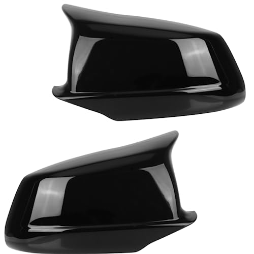 Coque de rétroviseur BMW F10 F11 F18 Série 5 noir brillant pour aile latérale voiture 2010-2013