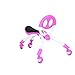YBIKE Pewi Elite Bike Walking Ride On Toy, Purple
