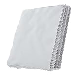 SOIMISS 50 Stück Mikrofaser Schmuck Reinigungstücher Effizientes Poliertuch für Goldschmuck...