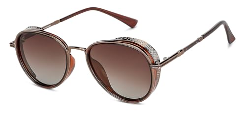 Vincent Chase by Lenskart | Square Stylish Sunglasses | Polarized...