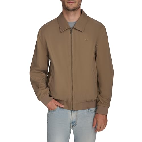 Image of Dockers Men's Microtwill Golf Bomber Jacket