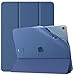 Produktbild TiMOVO Hülle Kompatibel mit Neu iPad Air 13 Zoll (M2) 2024, Schlank Weich TPU Transluzente Matt Rückseite Schutzhülle für iPad Air 12.9, Unterstützt Auto Schlaf/Aufwach, Marineblau