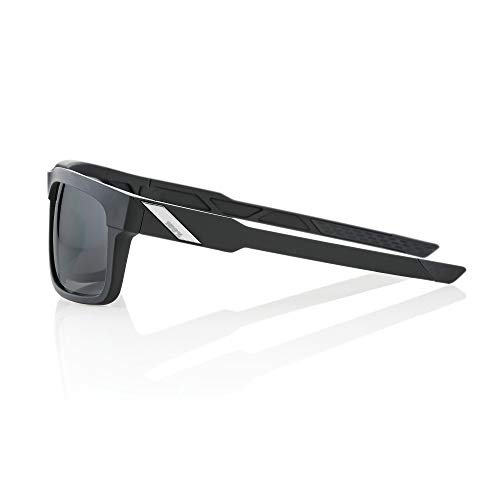 100% Type S Sport Wrap Around Sunglasses - Durable, Lightweight Active Performance Eyewear w/Rubber Temple & Nose Grip3