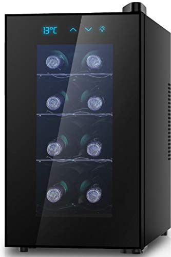 Weintemperierschrank Mini für 8 Flaschen Weinkühlschrank Klein