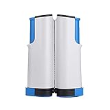 ¡juegue al tenis de mesa en cualquier lugar del sistema de neta de la abrazadera de resorte de pong pong portátil con longitudes ajustables para jugar al tenis de la mesa en cualquier superficie!