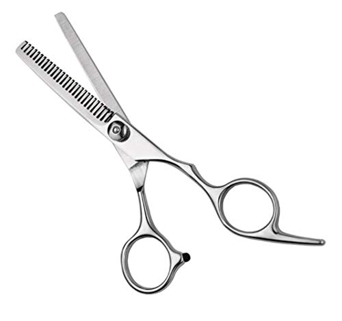 erioctry Stainless Steel Professional Hair Cutting Scissors Barber Shears Set-Flat and Teeth Thinning Scissors Hairdressing Thinning Scissors Shears Beauty Grooming Tools