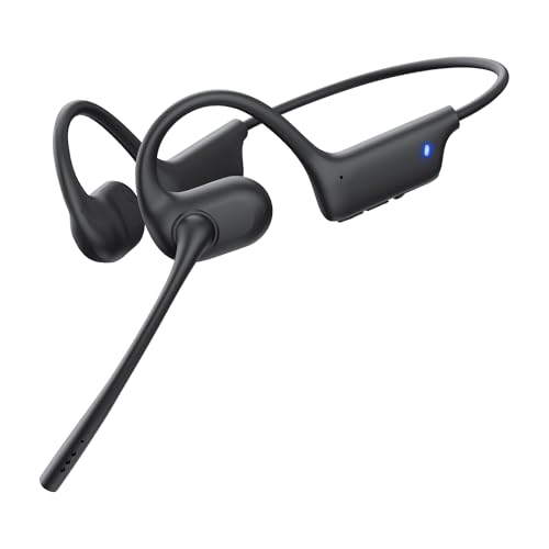 CXK Open Ear Headphones with Mic, Bluetooth 5.4 Dual Noise...