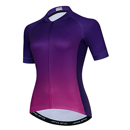 Camiseta de ciclismo para mujer, manga corta, camiseta de ciclismo de montaña para mujer, ropa de ciclismo, camisetas de ciclismo S-3XL, T2018, Large