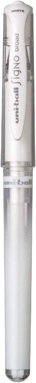 uni-ball Signo Broad Point Gel Impact Pen White Ink - 1.0mm Nib - Set of 8, Off White, 1 count (Pack of 8) - Image 4