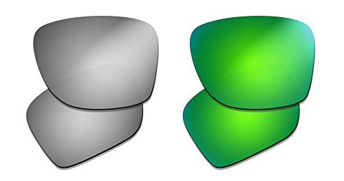 Image of Polarized Lenses Replacement for Oakley Sylas Sunglasses OO9448 57mm - 2 Sets