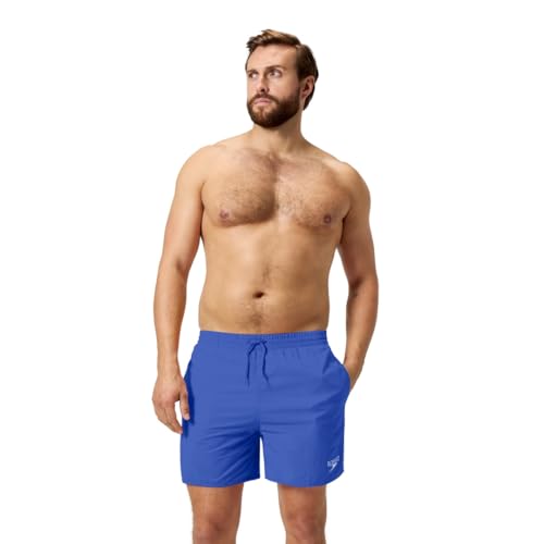 Speedo Herren Watershort Badehose 16| Schnell trocknend | Bequemer Sitz | Klassischer Style | Tunnelzugbund Badehose, Cobalt Pop, XL