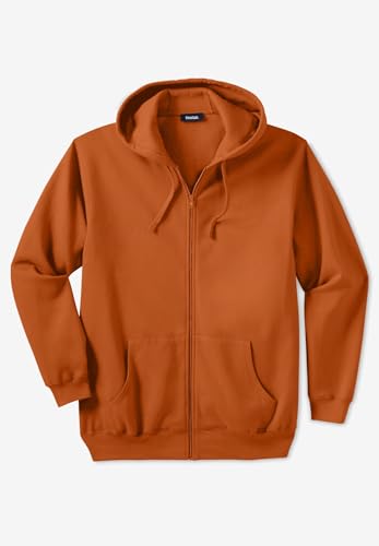 Image of KingSize Men's Big & Tall Fleece Zip-front Hoodie Jacket