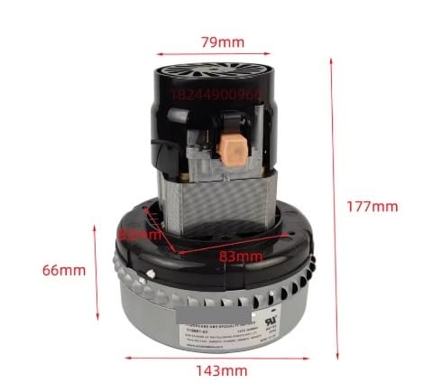 119661-00 Motor 110V Vacuum Cleaner Motor 120V Electric Motor Exhaust Fan