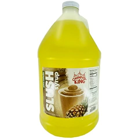 TableTop King 1 Gallon Pina Colada Slushy Syrup Cover