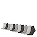 Produktbild PUMA Herren Damen Quarter Socken 11 Paar, Farbe:Grau, Größe:43-46, Artikel:-003 anthracite/light melange grey/middle melange grey