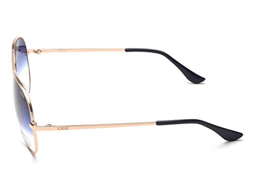 Image of IDEE 100% UV Protected Sunglasses for Unisex | Size- Large | Shape- Aviator | Model- IDS2500