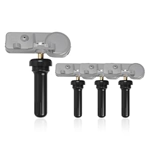 TPMS Sensor 4pcs GM,315Mhz Tire Pressure Monitor Sensors Compatible with GM Chevy Buick GMC Pontiac Hummer Saturn Pontiac Replace OE#13581558 13586335 13598771 13598772