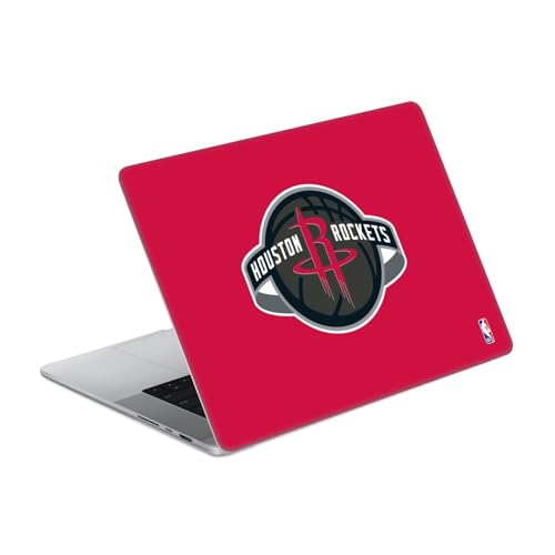 Sticker Houston Rockets MacBook Pro 14 A2442 - Protégez des Rayures en Rouge