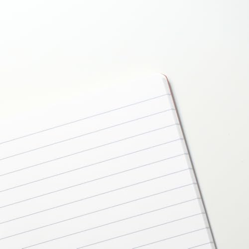 LOCHBY A5 Notebook | Fountain Pen-Friendly 68gsm Tomoe River Paper | Soft Brown Cover | Field Journal Refill | For Travelers, Work, School, and Journaling (72 Pages)