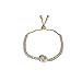 COCEMORINI New Fully Inlaid Rhinestone Adjustable Gold Plated Women's Bracelet Fashion Droplet Shape Bracelet Jewelry Gift