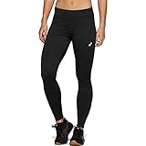ASICS Women's Silver Winter Tight Running Apparel, XL, Performance Black
