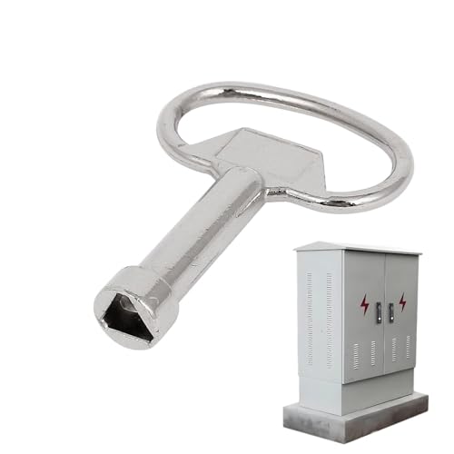 Electric Meter Key - Heavy Duty Steel Design, Lock Opening