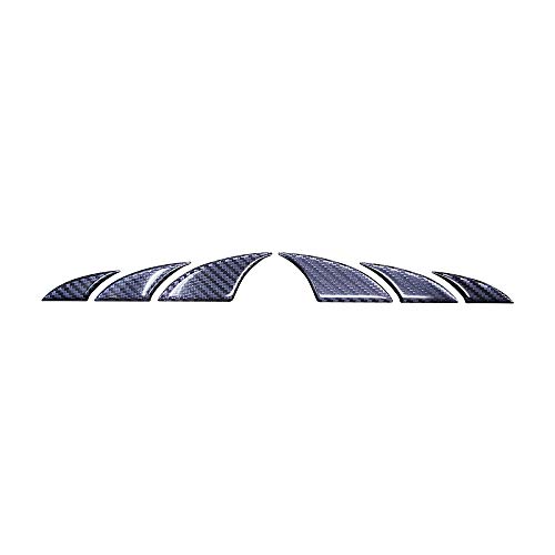 Quattroerre 19809 Adesivi 3D Bike Protec Shark Carbon Hi-Lux, 172 X 36 Mm