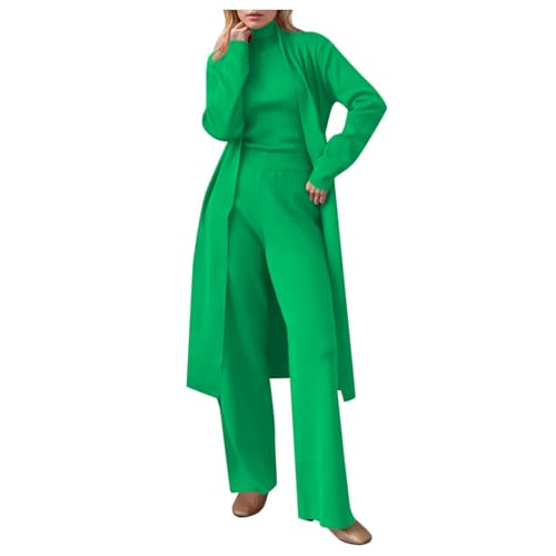 Ensemble de tricot 3 pièces résolvant le manque de confort pour un look de mi-saison sans faille