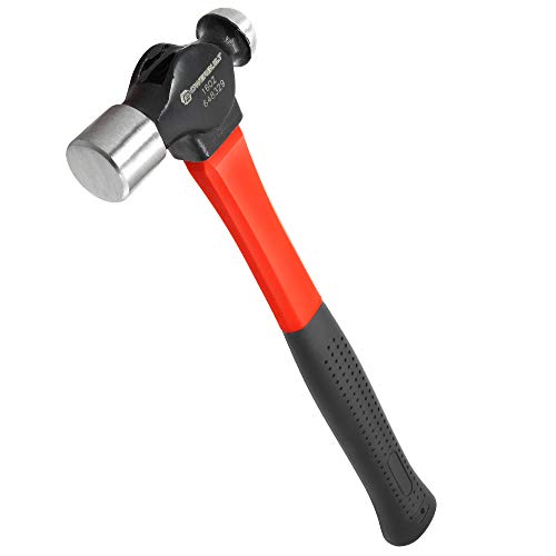 Powerbuilt Alltrade 648329 16oz Ball Peen Hammer with Fg Handle