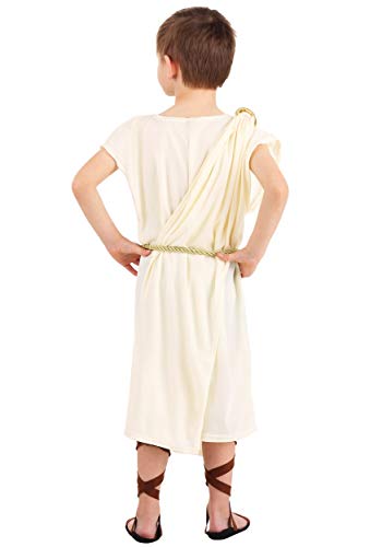 Disfraz de toga romana para niños pequeños miniatura 2