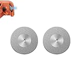 Confezione da 2 mole diamantate di ricambio per affilatrice per punte da trapano, dischi per affilatura a grana 120, adatti alla maggior parte dei trapani elettrici