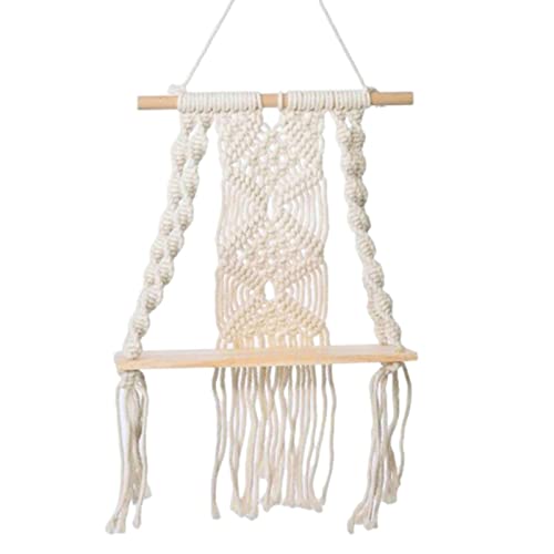Tytlyworth Estante Colgante - Estante para Plantas Interior - Organizador Boho Decorativo para Plantas, Marcos Fotos, Libros, Revistas