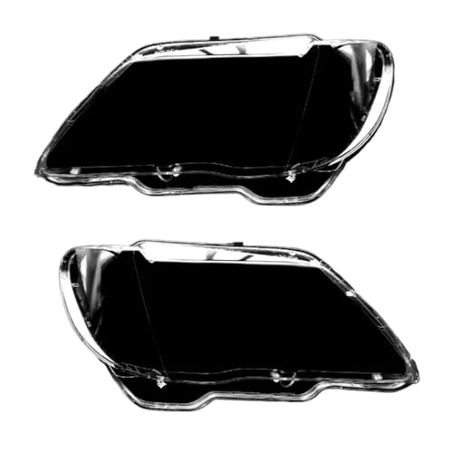 Couvercle de phare pour BMW E65 E66 E67 2005-2008 en verre transparent