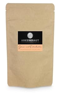 Ankerkraut Gänse- und Entenbraten, Gewürzsalz für Geflügel Pute Truthahn Ente Gans, im Topf, Backofen oder Grill, zuckerfrei, ohne Geschmacksverstärker, 160 g im Beutel