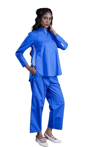 Image of Women Side Strip Full Placket Shirt