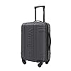 Wrangler Astral Hardside Luggage Dark Shadow 20 Inch Carry On