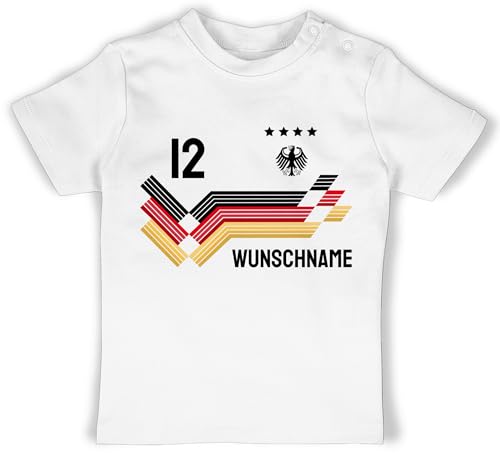 Baby T-Shirt Mädchen Jungen - 2026 Fussball WM Fanartikel - Trikot mit...