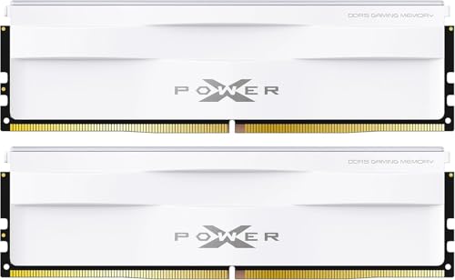 Image of Silicon Power DDR5 32GB (2x16GB) Zenith 6000MT /s (PC5-48000) 288-pin CL30 1.35V UDIMM Desktop Memory Module RAM SU032GXLWU60AFDGSW White